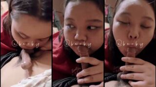 Bokepoi pelajar sma tobrut sepong kontol pacar